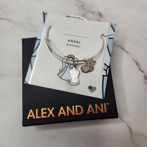 NEW Alex and Ani Angel Messenger Bangle *W/ Box* Charm Bracelet